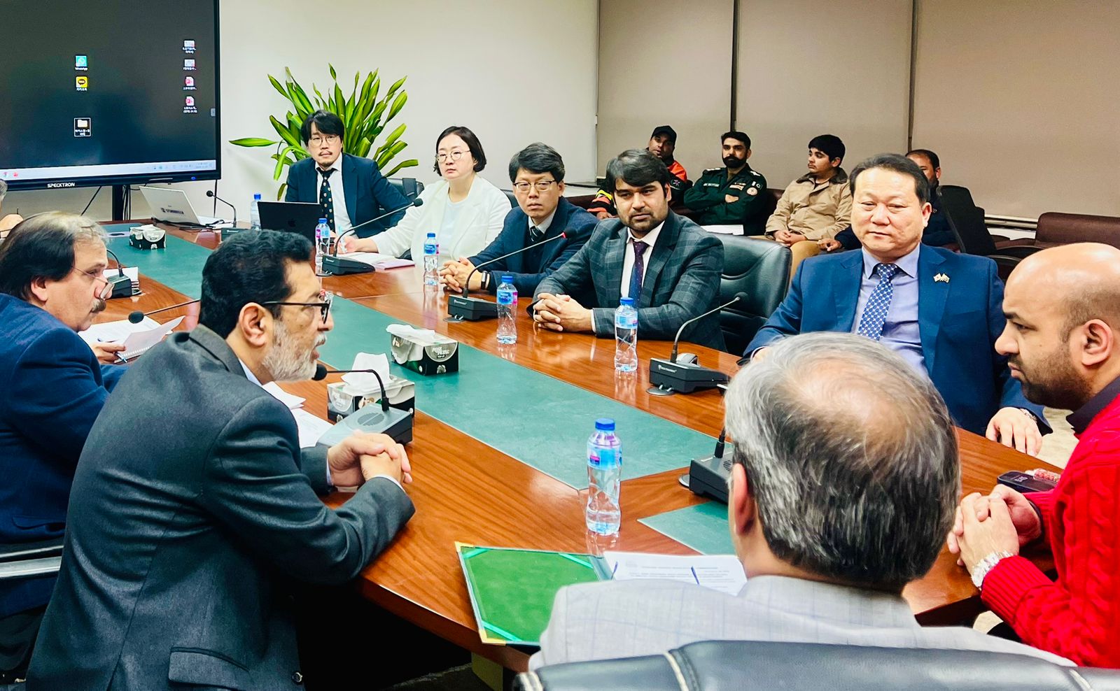 Meeting with the Education Minister of Pakistan